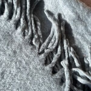 Pottery Barn Soft Light Blue Throw